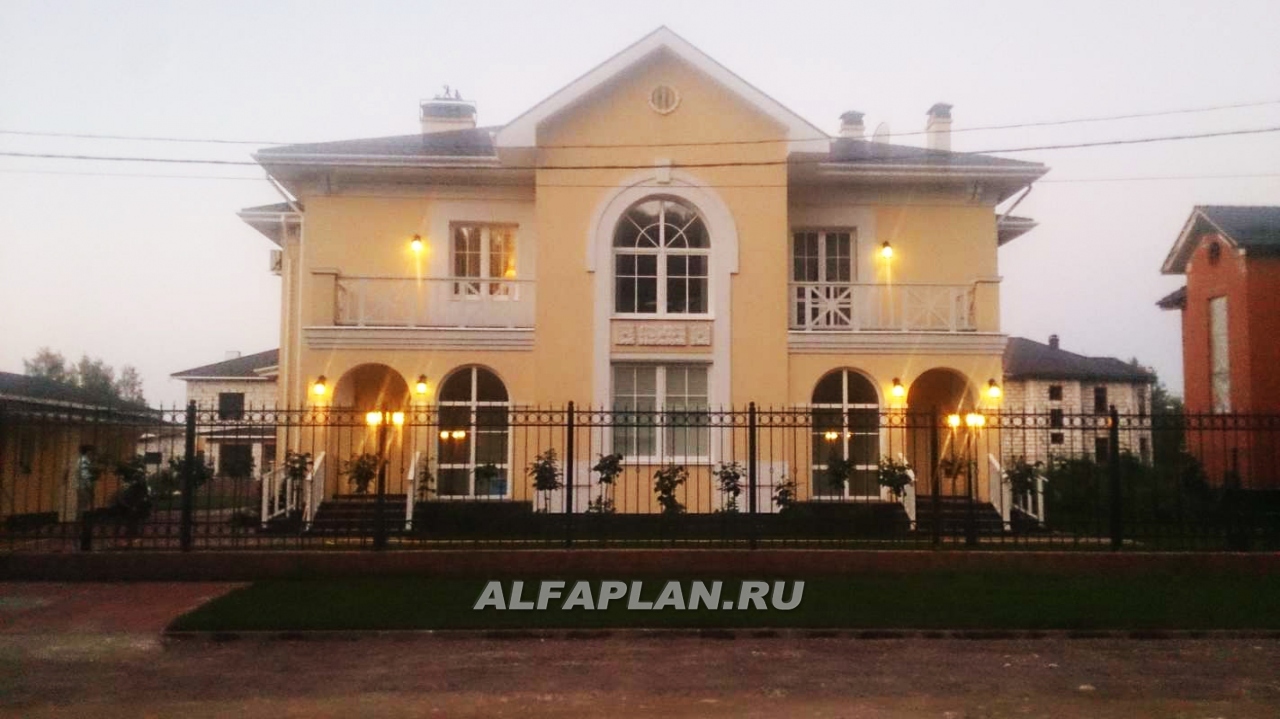 Строительство дома по проекту 130A - фото №1