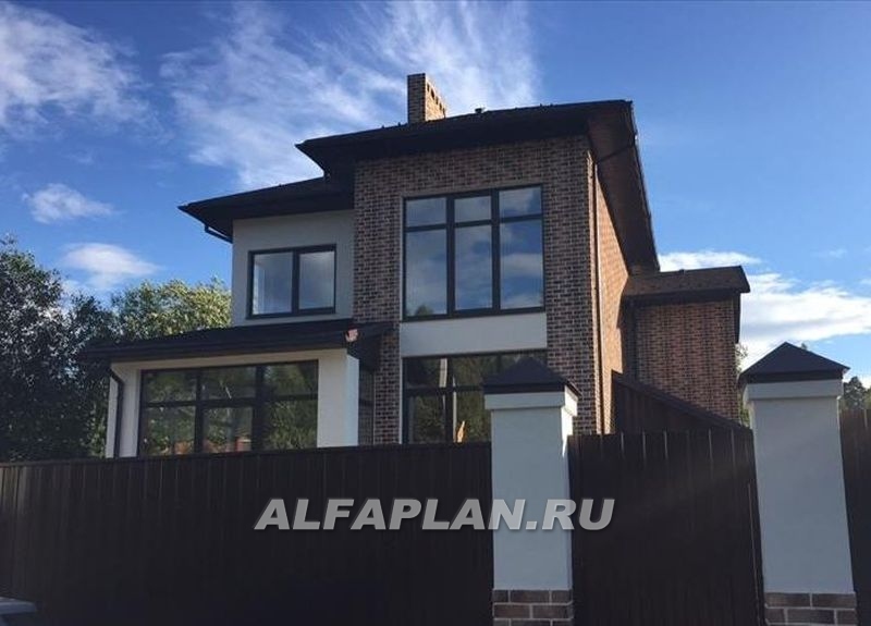 Строительство дома по проекту 134A - фото №1