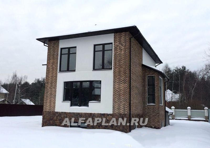 Строительство дома по проекту 134A - фото №7