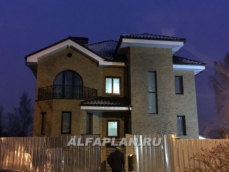 Строительство дома по проекту 137B - фото №1