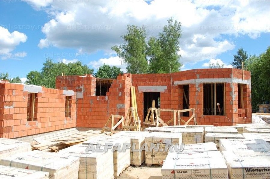 Строительство дома по проекту 137A - фото №7