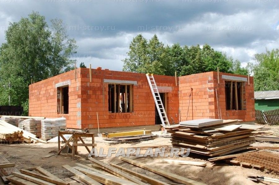 Строительство дома по проекту 137A - фото №8