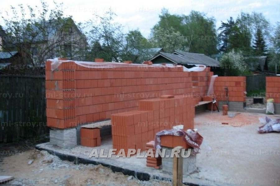 Строительство дома по проекту 137A - фото №10