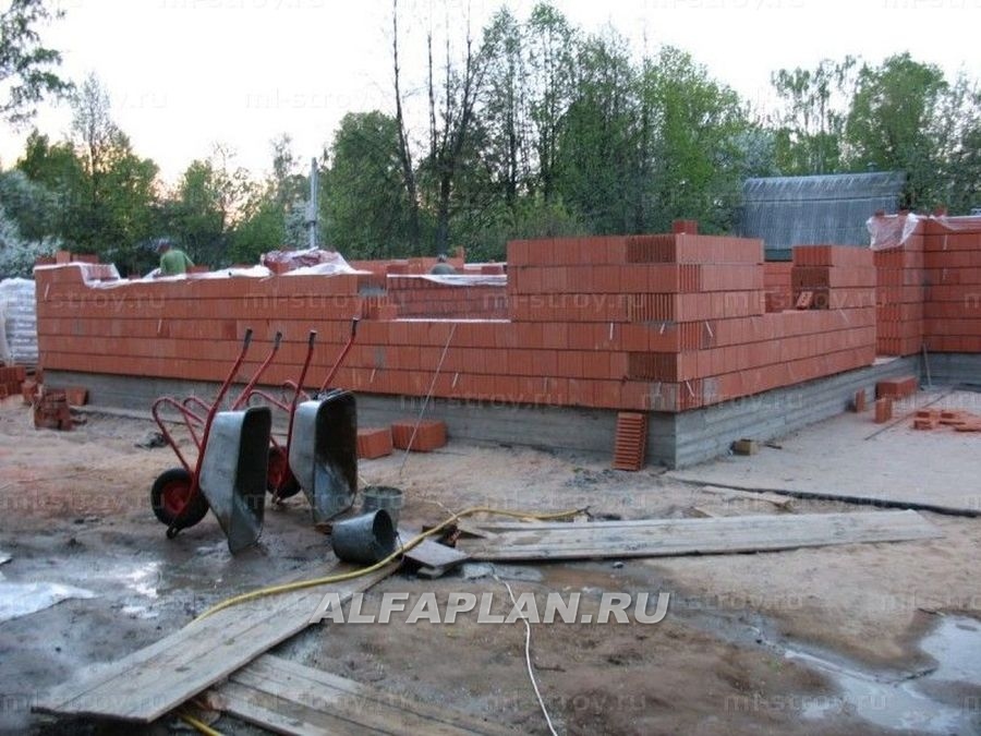 Строительство дома по проекту 137A - фото №11