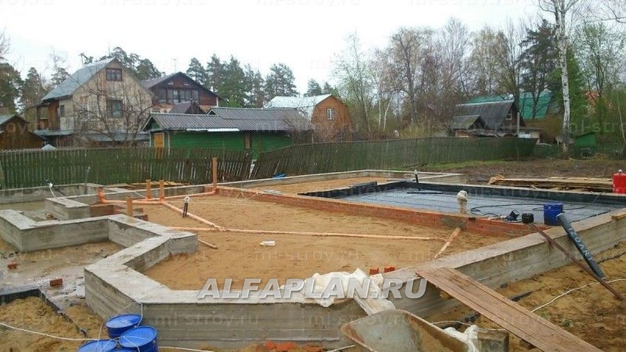 Строительство дома по проекту 137A - фото №17