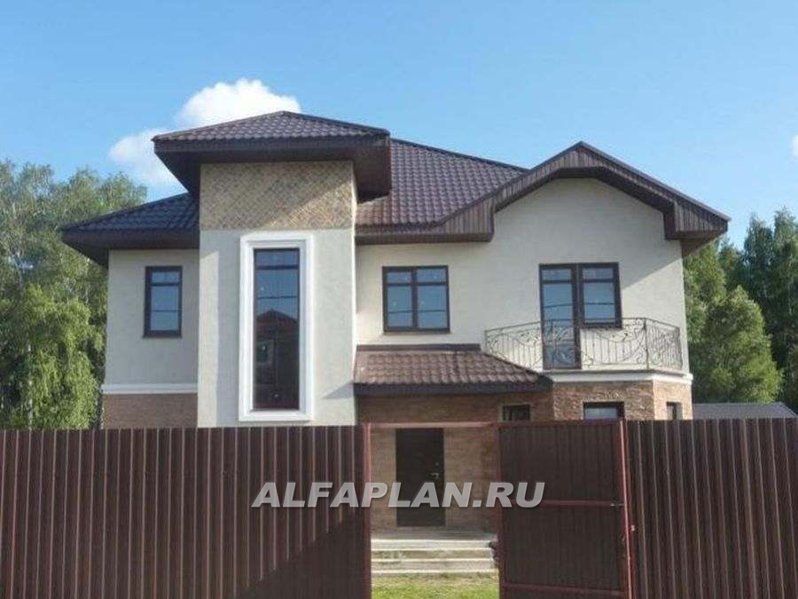 Строительство дома по проекту 137A - фото №1