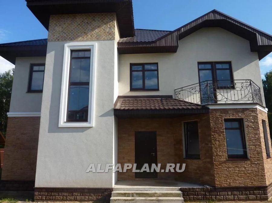 Строительство дома по проекту 137A - фото №2