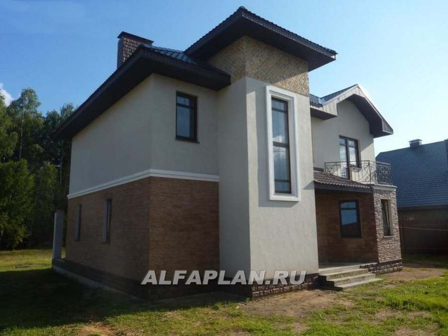 Строительство дома по проекту 137A - фото №3