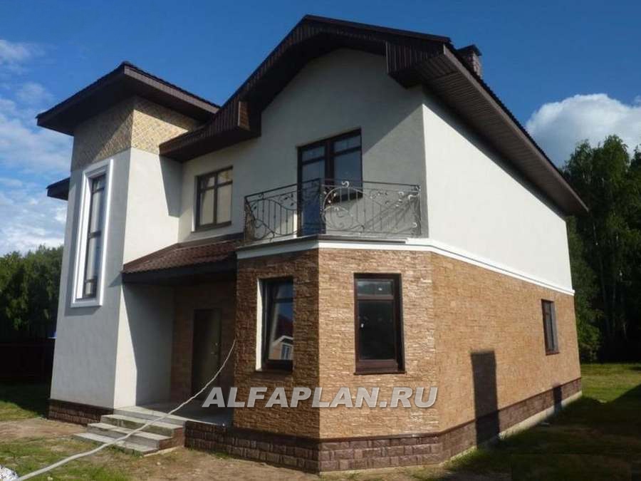 Строительство дома по проекту 137A - фото №4