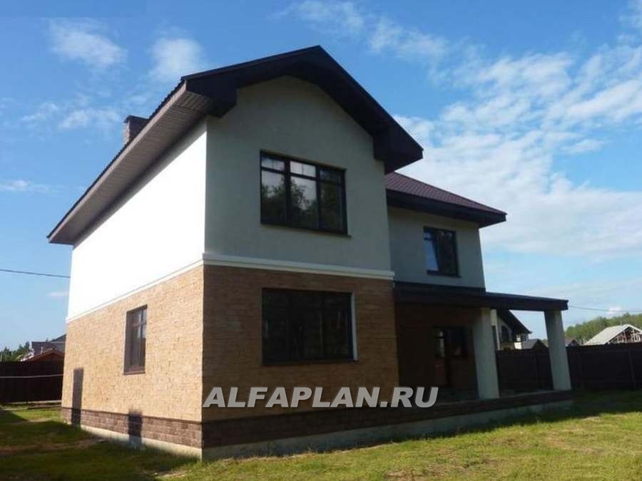 Строительство дома по проекту 137A - фото №5