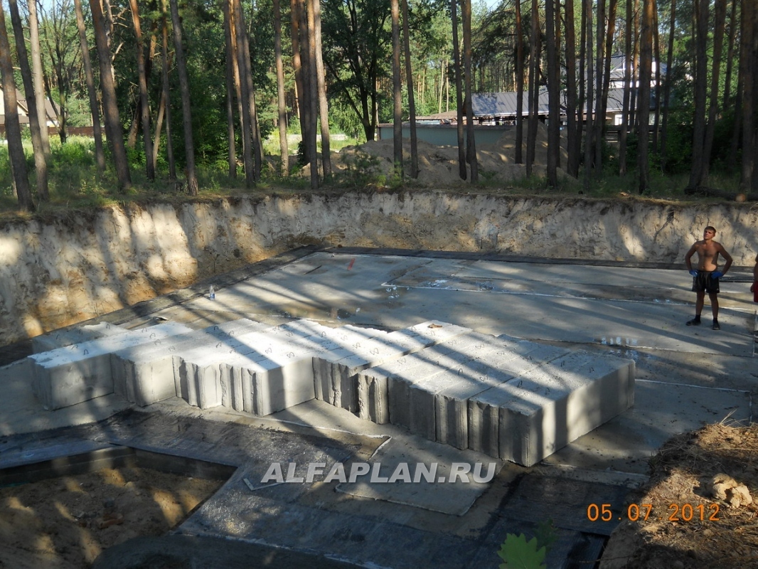 Строительство дома по проекту 137AC - фото №6