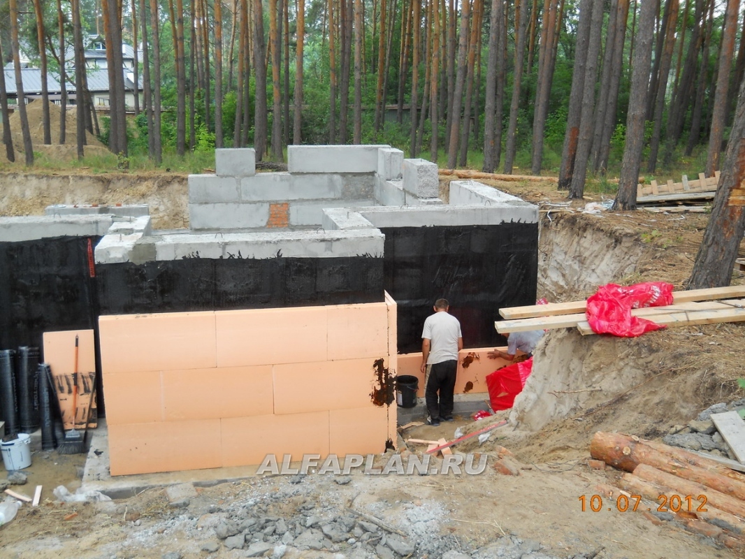 Строительство дома по проекту 137AC - фото №9