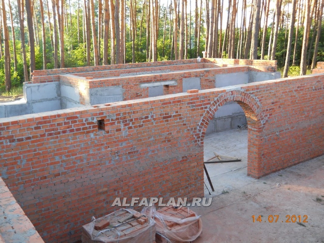 Строительство дома по проекту 137AC - фото №12