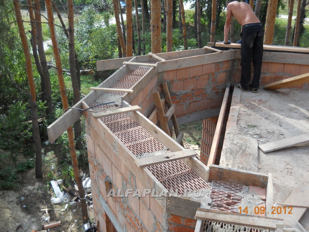 Строительство дома по проекту 137AC - фото №19