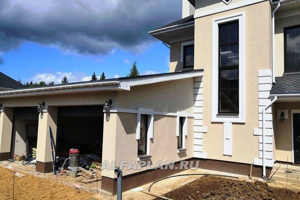 Строительство дома по проекту 137A - фото №8