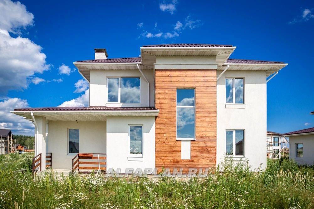 Строительство дома по проекту 139A - фото №1