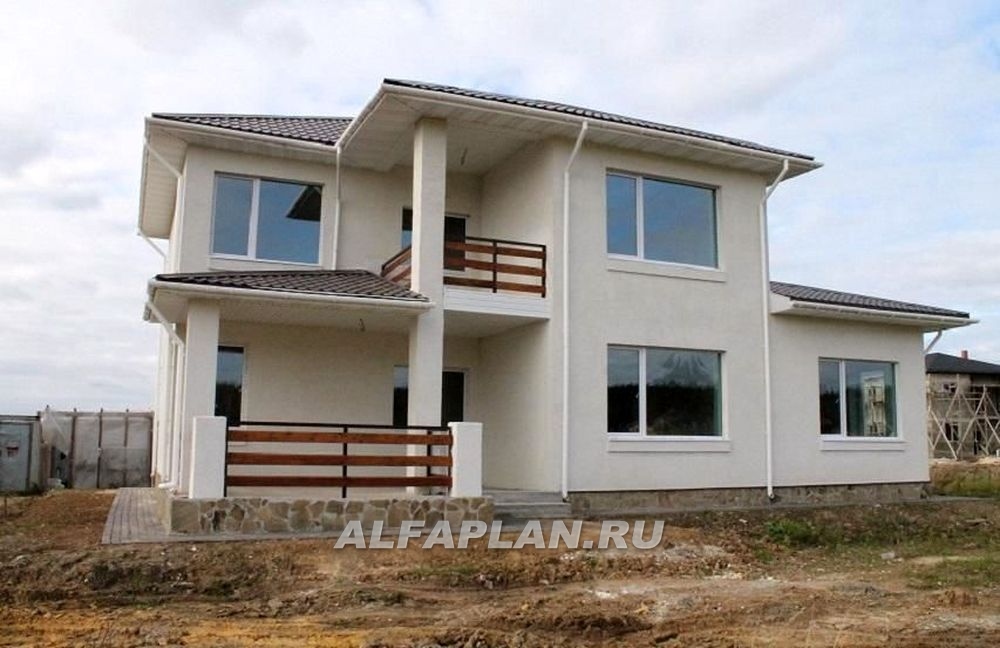 Строительство дома по проекту 139A - фото №7