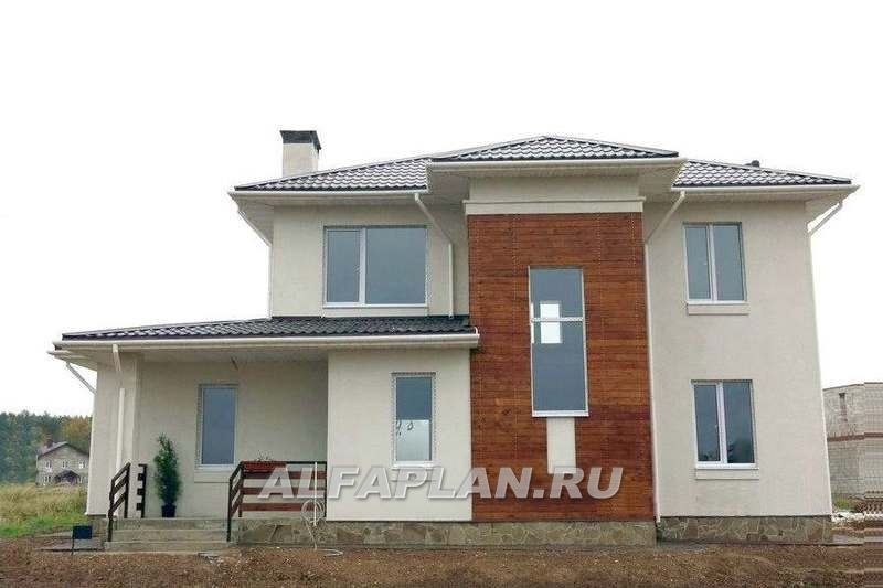 Строительство дома по проекту 139A - фото №1