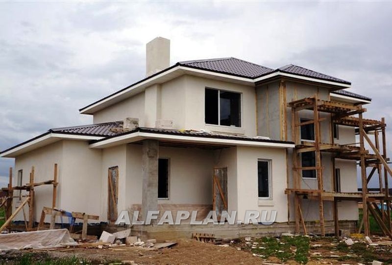 Строительство дома по проекту 139A - фото №7