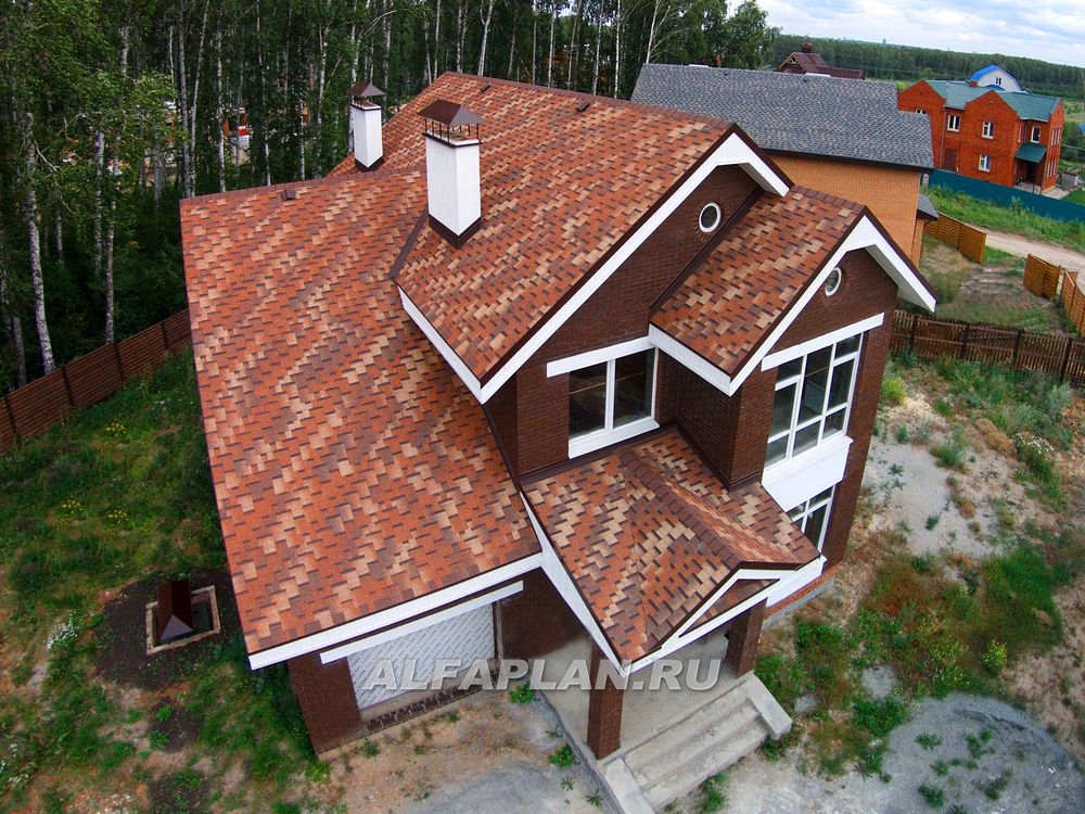 Строительство дома по проекту 154A - фото №1