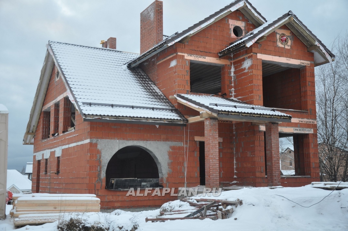 Строительство дома по проекту 154B - фото №4