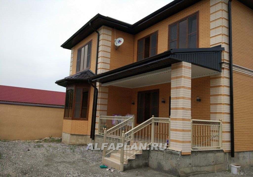 Строительство дома по проекту 155A - фото №2