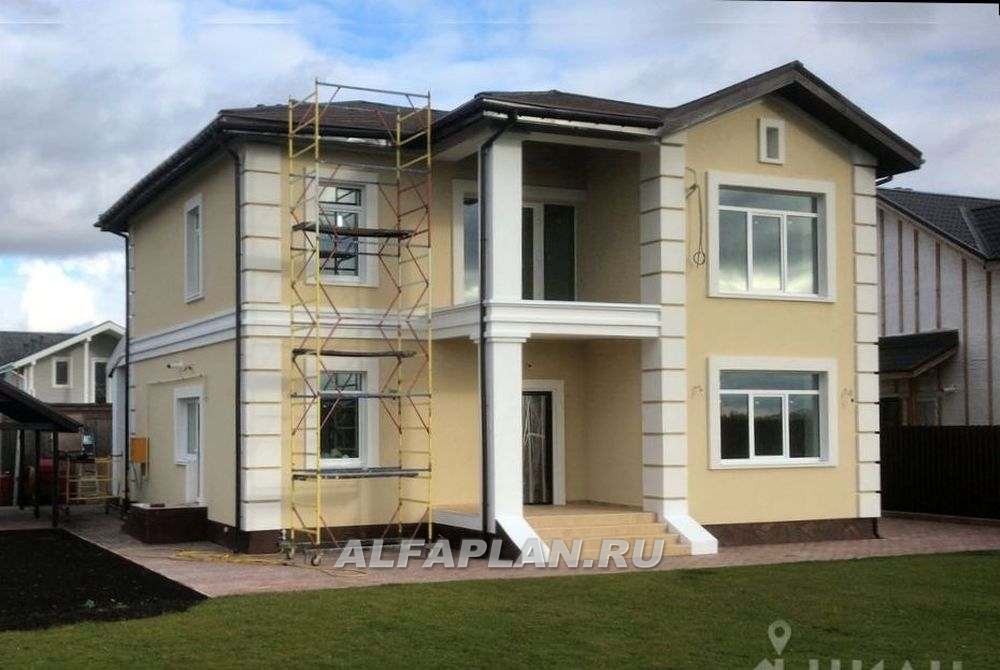 Строительство дома по проекту 155A - фото №2