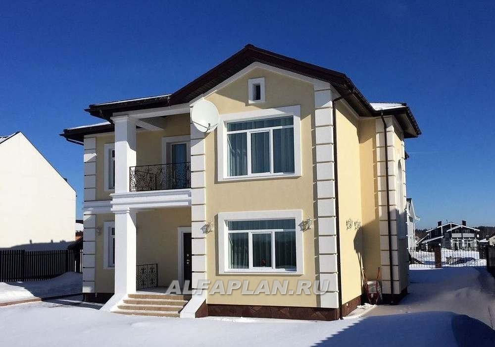 Строительство дома по проекту 155A - фото №5