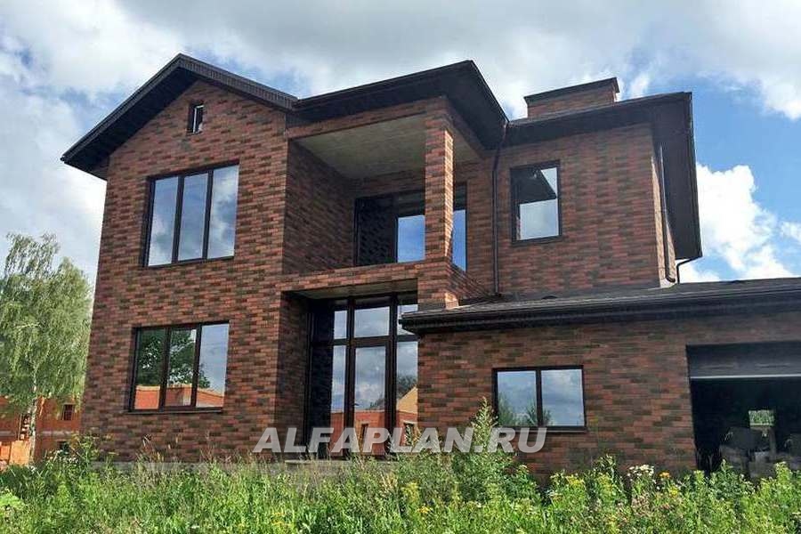 Строительство дома по проекту 155E - фото №3