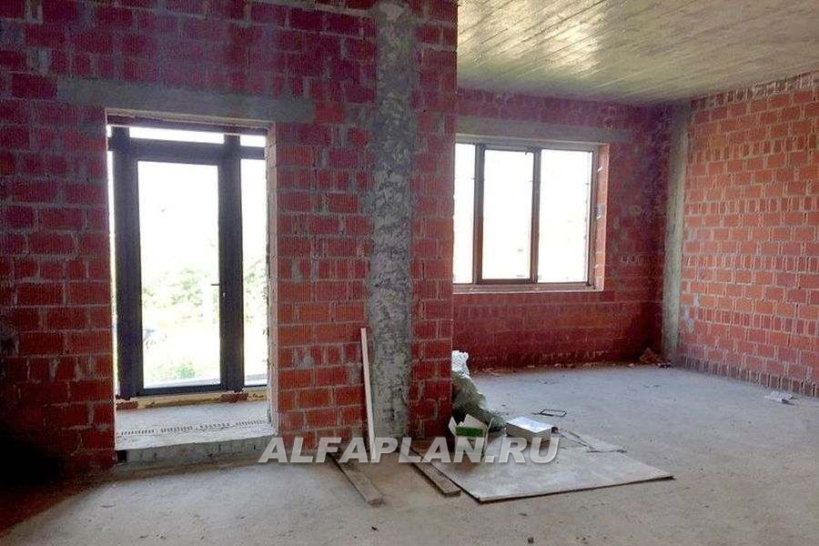 Строительство дома по проекту 155E - фото №4