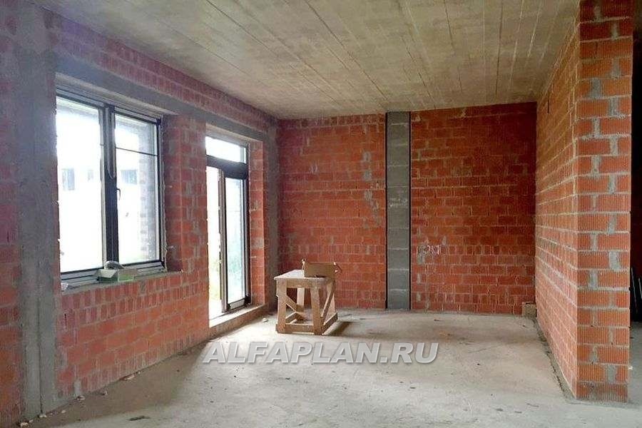 Строительство дома по проекту 155E - фото №10