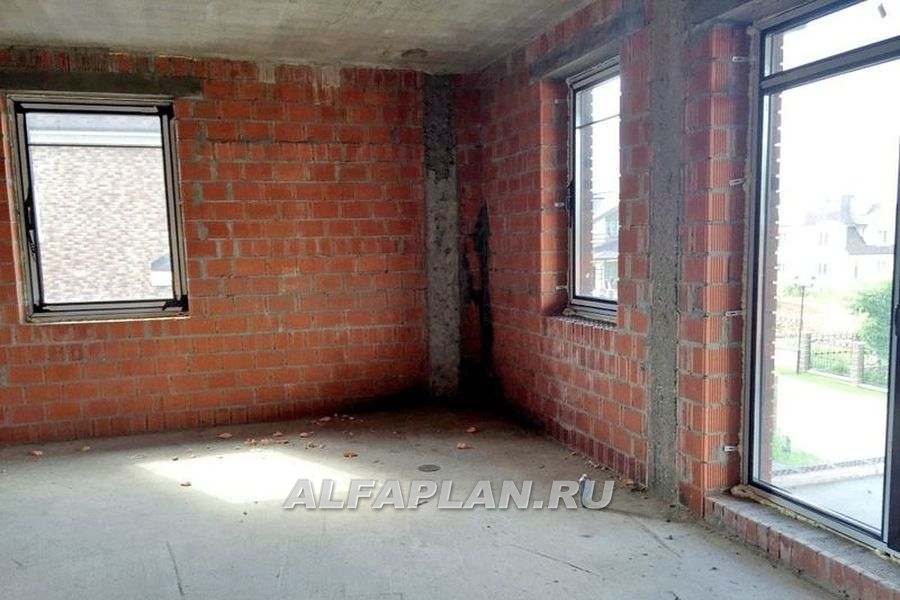 Строительство дома по проекту 155E - фото №11