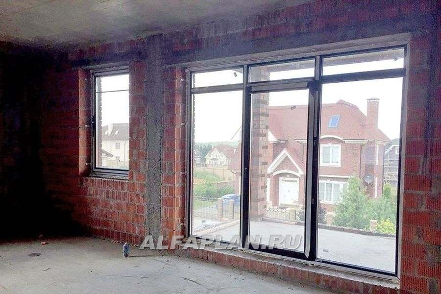 Строительство дома по проекту 155E - фото №14