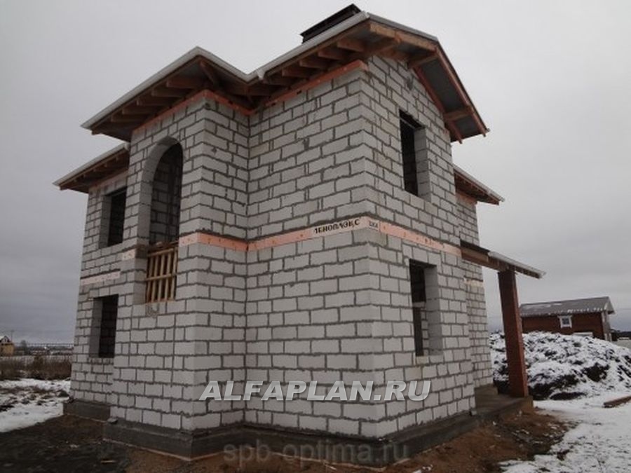 Строительство дома по проекту 157A - фото №5