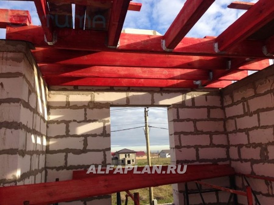 Строительство дома по проекту 157A - фото №20