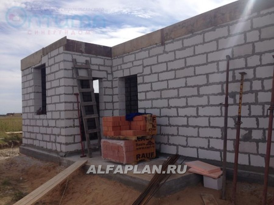 Строительство дома по проекту 157A - фото №23