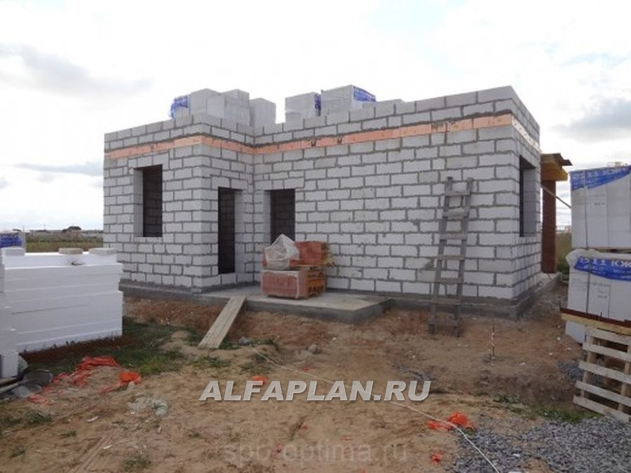 Строительство дома по проекту 157A - фото №25