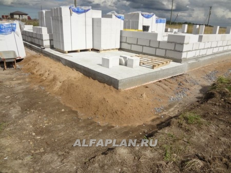 Строительство дома по проекту 157A - фото №28