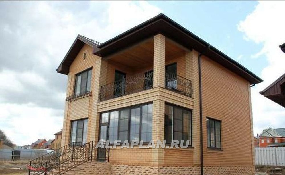 Строительство дома по проекту 157A - фото №4