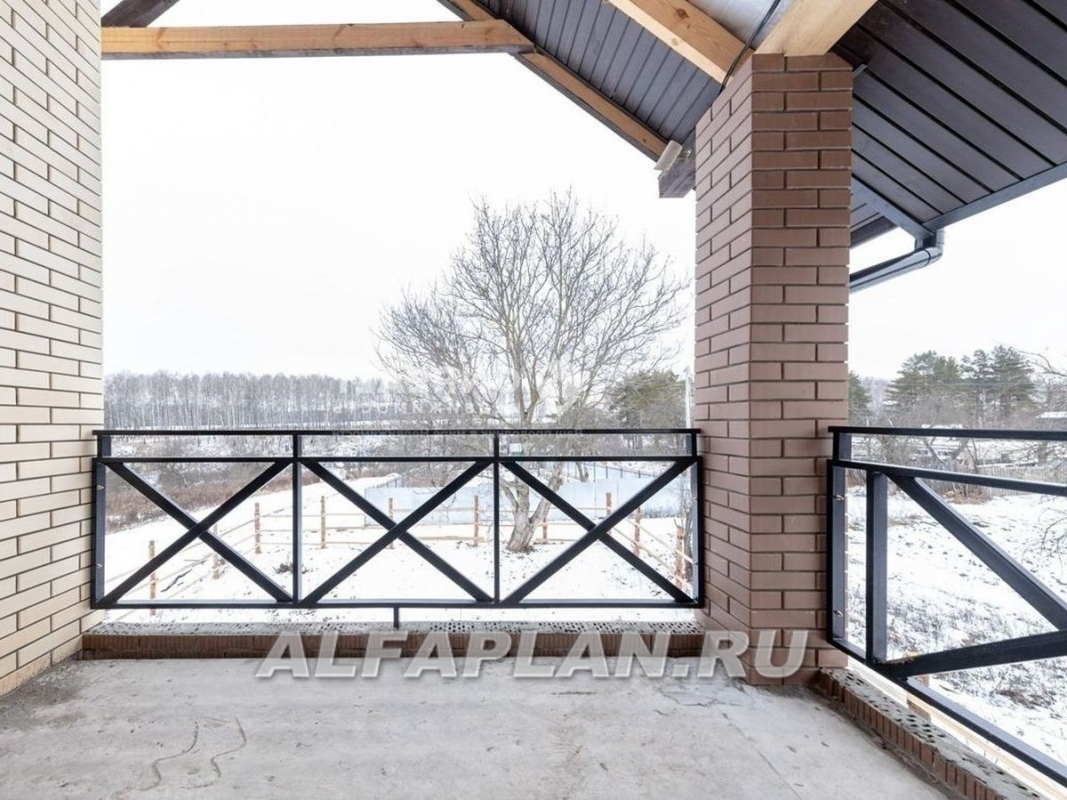 Строительство дома по проекту 163A - фото №10