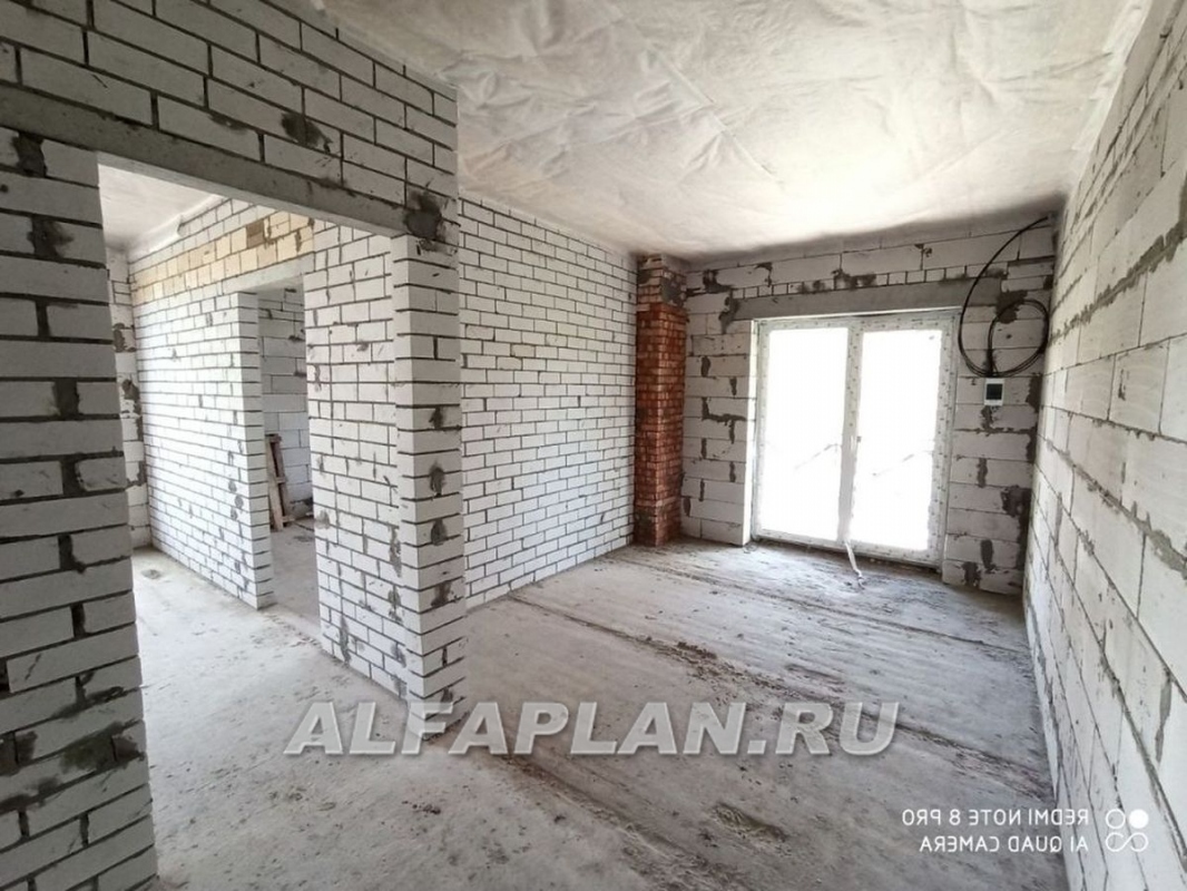 Строительство дома по проекту 163A - фото №16