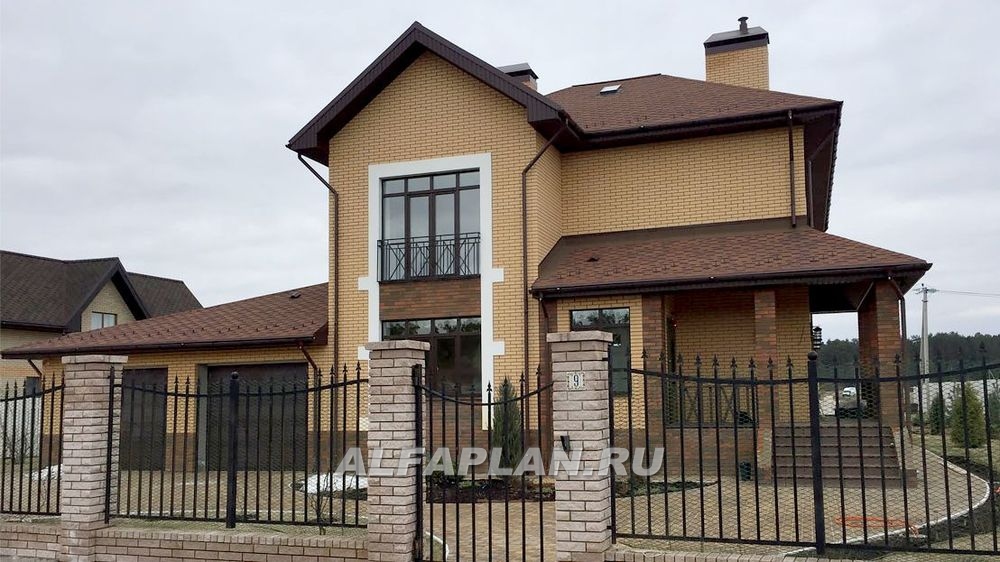 Строительство дома по проекту 165B - фото №1