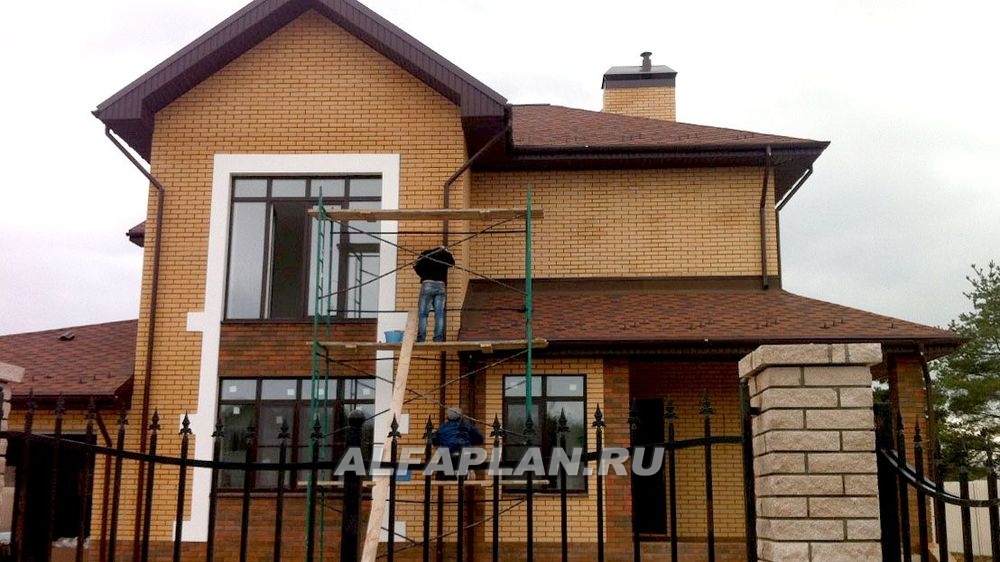 Строительство дома по проекту 165B - фото №2