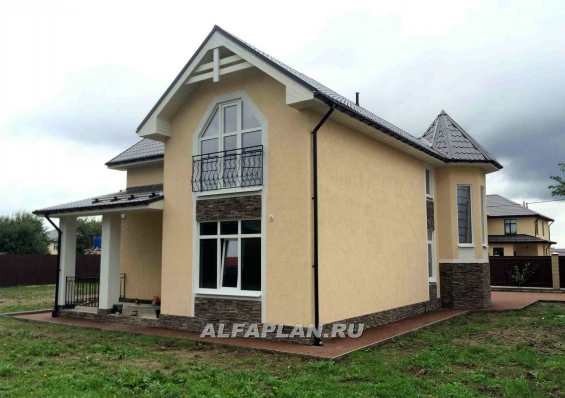 Строительство дома по проекту 169A - фото №4