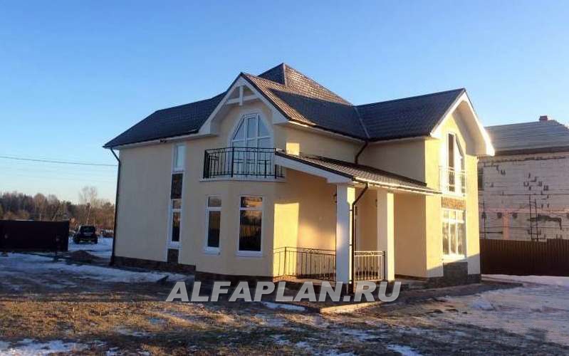 Строительство дома по проекту 169A - фото №10