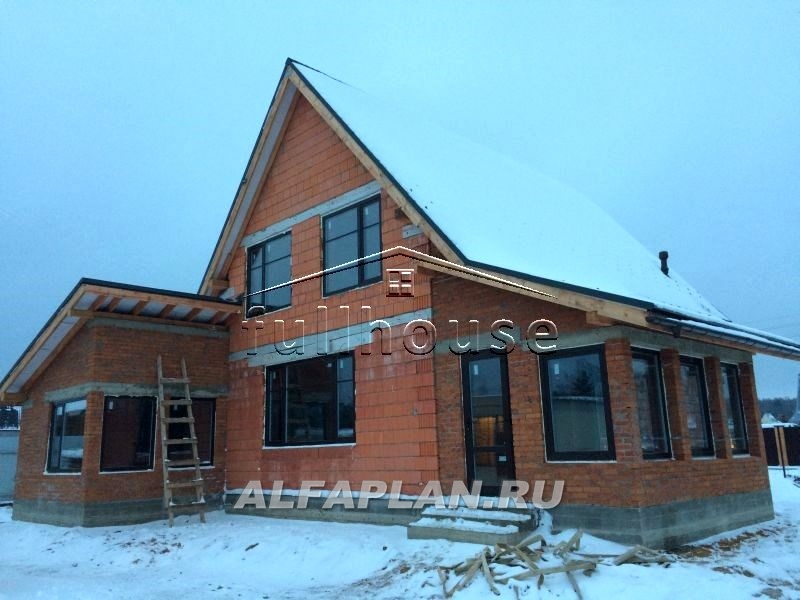 Строительство дома по проекту 171A - фото №3