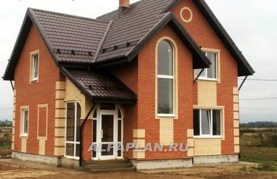 Строительство дома по проекту 185A - фото №2