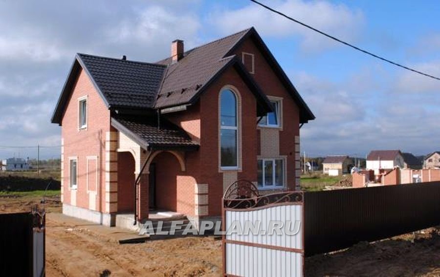 Строительство дома по проекту 185A - фото №4