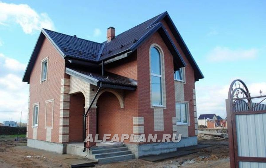 Строительство дома по проекту 185A - фото №5