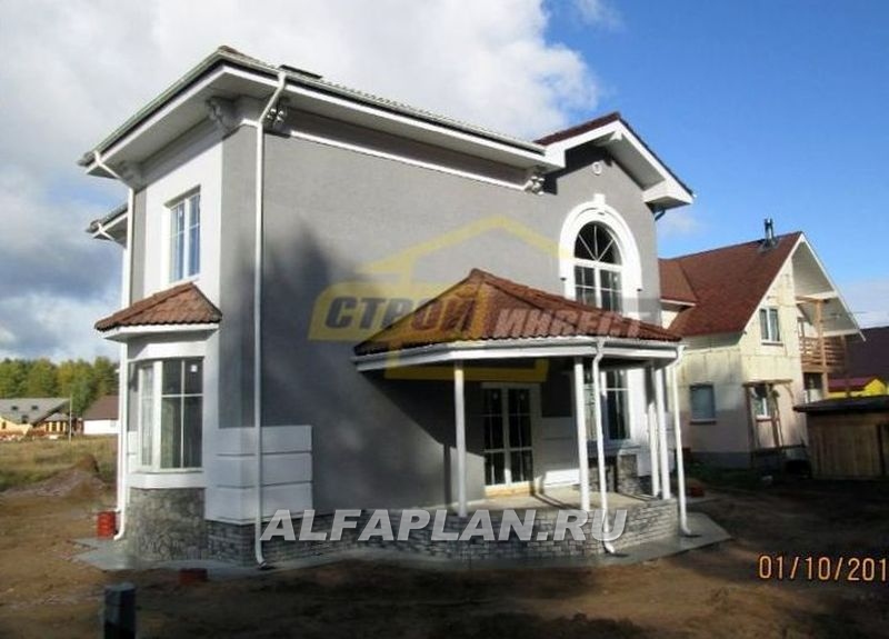 Строительство дома по проекту 186A - фото №4